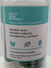 DEOS Body Deodorizing Supplement Natural Organic 30 Caps Each 3pk Exp 1/28