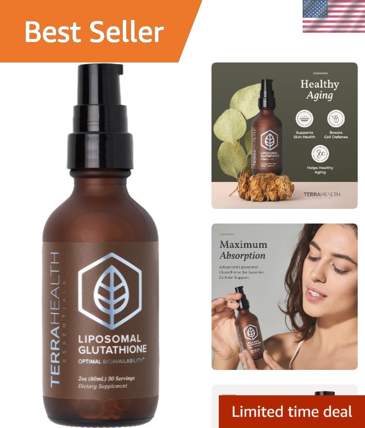 Liposomal Glutathione – Supports Immunity, Skin, Hair, and Healthy Aging – Ma…