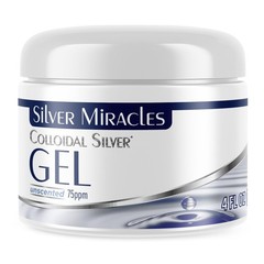 Colloidal Silver Gel Nano Silver Wound Care Healing Ointment 4 Oz Unscented