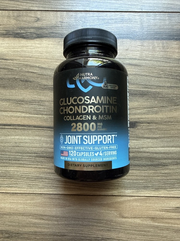 Glucosamine Chondroitin MSM Collagen Joint SupportVitamins for Men & Women