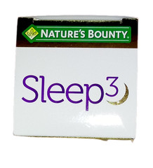 Nature’s Bounty Sleep3 10mg Melatonin 120 Tablets Exp 5/2025