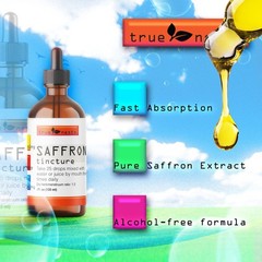 Organic Saffron Tincture – Pure Extract Drops – Premium Liquid Herbal Supplem…
