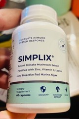 Papillex SIMPLIX Immune System Response Support (60 Capsules) 10/2027!