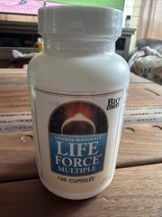 Source Naturals Life Force Multiple 120 Tabs, Best By 1/2029