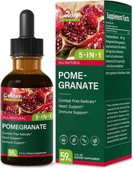 DetoxenNATURE 5-In-1 Pomegranate Extract ~ Combats Free Radicals, Immune Support