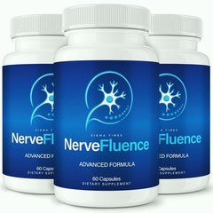 NerveFluence Capsules, Natural Nerve Health Supplement Balance & Comfort -3 Pack