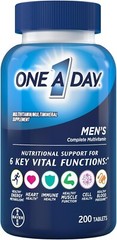Daily Men’s Multivitamin with B-Complex – 200 Count Immune Boosting Formula