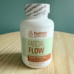 Human Garage Facial Flow Irish Sea Moss & Glyvia Capsules 60 V Caps 500 ml Exp 5