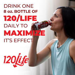 120Life Blood Pressure Juice, Beet Root & Pomegranate, 8 oz, 14 ct
