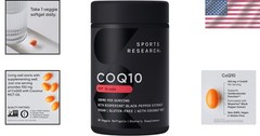 100mg CoQ10 Supplement – Coconut Oil & Bioperine for Maximum Absorption