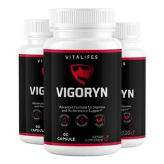 (3 Pack) Vigoryn Advanced Male Health Support Formula Supplement 60 Capsules