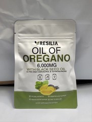 Resilia Oil of Oregano 6000mg with Black Seed Oil Softgels – 60 Capsules 1xPk