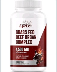 Grass Fed Beef Liver Capsules 4,500 mg– Desiccated Beef Liver Supplement– 180…