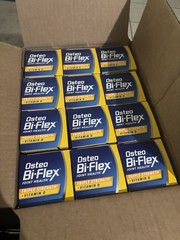 12Pk Osteo Bi-Flex Joint Health Triple Strength W Vitamin D 120 Tabs Exp: 12/27