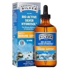 Sovereign Silver Hydrosol 8 fl oz Dropper (Buy 1 Bottle Get 1 Free) Exp:03/2025