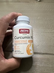 Jarrow Formulas® Curcumin 95 Turmeric Curcumin Extract 500 mg 60 Veggie Capsules