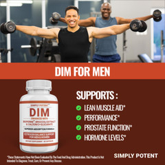 DIM Supplement – Hormone Balance & Estrogen Support for Men & Women | 60 Caps