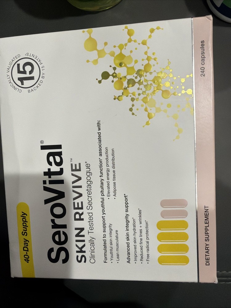 Serovital Skin Revive – Anti-Aging Supplement for Women – Supports Skin 240..
