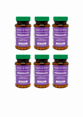 People’s Choice Melatonin 30 Tablets 6 Pack Sleep Support Supplement