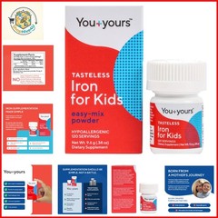 Tasteless Iron for Kids + Toddlers- 4- Supply | Just One Ingredient | Unflavo…