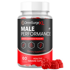 (1 Pack) OmniSurge XL Male Gummys Advanced Male Health Support 60 Gummies