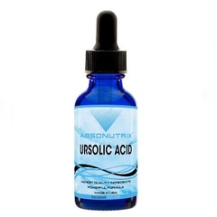Absonutrix Ursolic Acid 593 mg per servings 4 Fl Oz Antioxidant Made in USA