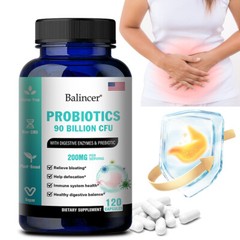 Probiotics for Men and Women | 90 billion CFU | Non-GMO | Vegetarian