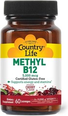Chewable Methyl B12 Lozenges, 5,000mcg, 60ct – Supports Energy & Focus,