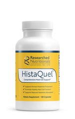 2 Pack HistaQuel Mast Cell & Histamine Supports Capsule Supplement Pills 120