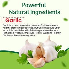 Cipzer Garlic 30 Capsules | Balance Cholesterol, Support Heart & Blood Pressure