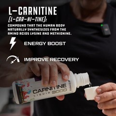Cutler Nutrition Liquid LCarnitine Fat Burner Supplement with Acetyl LCarniti…