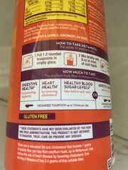 Metamucil Premium Blend Sugar Free with Stevia Orange 180 tsp 37.1 oz/2.3 lbs