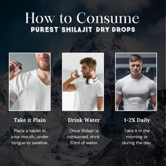 Pure Himalayan Shilajit | 100% 120 Count (Pack of 1), Altai Drops 120ct