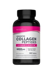 NeoCell Super Collagen + Vitamin C and Biotin Tablets – 360 Count- Sealed, New