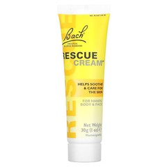 Bach Original Flower Remedies Rescue Cream 1 oz 30 g Fragrance-Free, Not Tested
