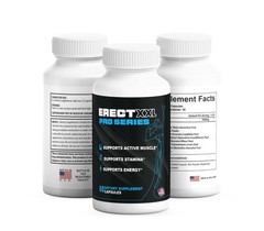 ( 2 Pack ) Erect XXL Pro Series For Men, Premium Supplement for Energy & Stamina