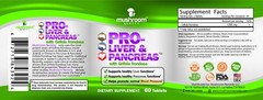 PRO-Liver & Pancreas | Best All-Natural Herbal 1 Count (Pack of 60)