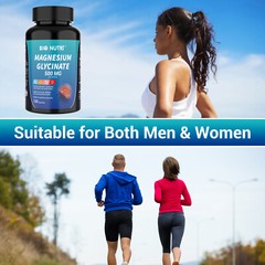 Magnesium Glycinate 500mg|120 Capsules For Sleep Stress Relief Support Bone US