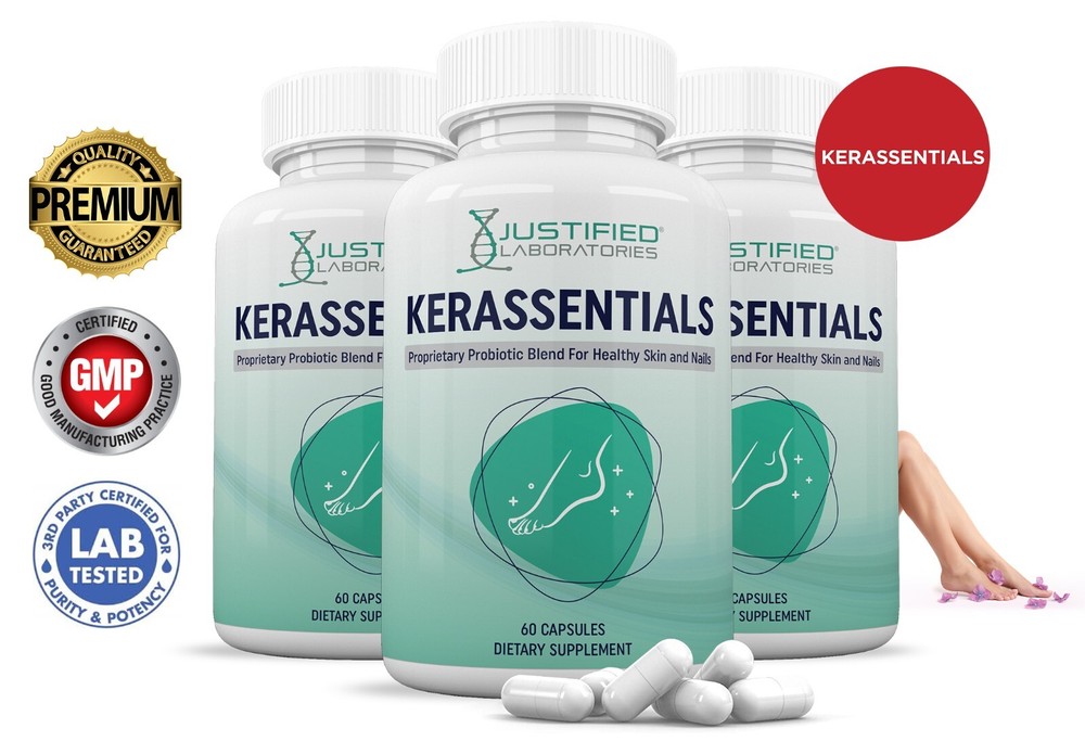 Kerassentials Premium Probiotic 1.5 Billion CFU 3 Bottle