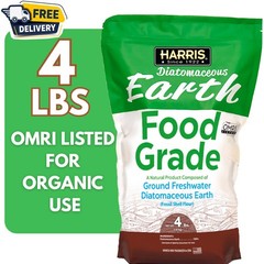 4 lbs. (64 oz.) Diatomaceous Earth Food Grade 100% – Free Shipping