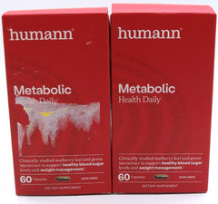 2Pk- human Metabolic, 120 Total Capsules, Exp. 1/28