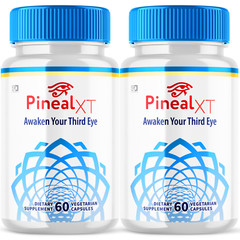 (2 Pack) Pineal XT, PinealXT Pineal Gland Support & Energy Pills (120 Capsules)