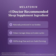 Natrol Melatonin 10mg Fast Dissolve Strawberry Flavor Sleep Aid 60 Count Tablets