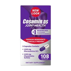Cosamin DS Joint Health Supplement Joint Pain & Stiffness Relief 108ct 6 Pack