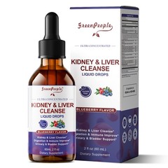 Global Healing Kidney Health – Organic Kidney Cleanse & Detox – Non-GMO 2 Fl Oz