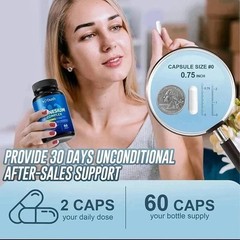 2-Pack Magnesium 7 Complex 120 Capsules, Advanced Daily Wellness Blend, Natural