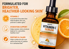 Purefight4U Vitamin C Serum for Face Anti Aging Formula 1FL oz 30ML – 5 Bottles