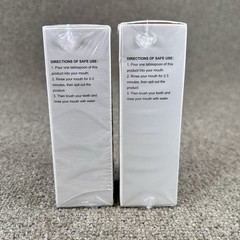 Spearmint Oil Pulling Rinse Premium Cold-Pressed 100ml/3.38fl oz. Each 2 Pack