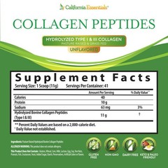 TOP RATED Collagen Protein Bovine Powder Collagen Type I & 3 Non-GMO Gluten Free